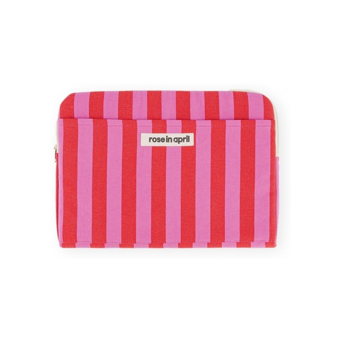 Rose In April Genti Octave Stripes - Orchid/Red