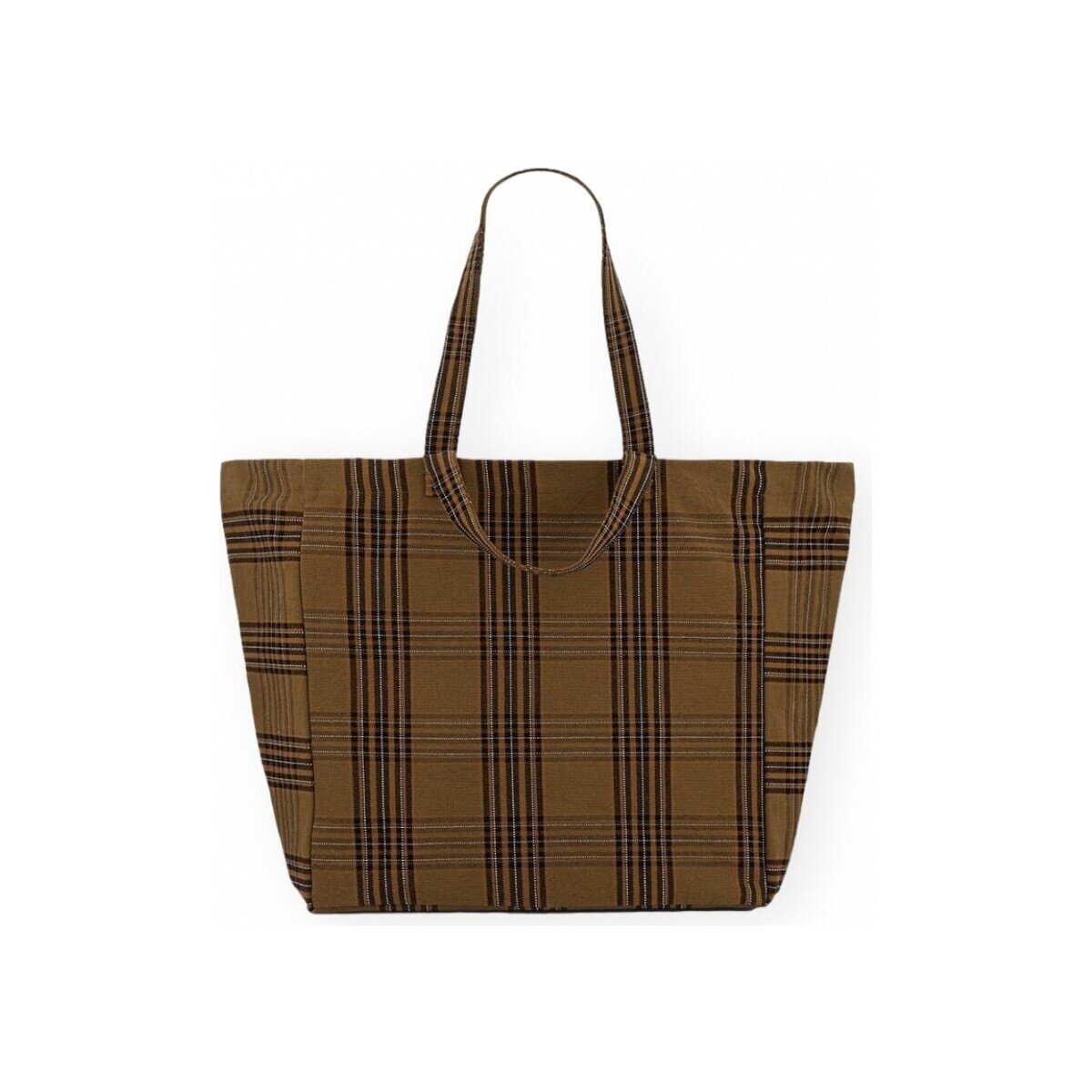Rose In April Genti Tote Bag Elisa - Tartan