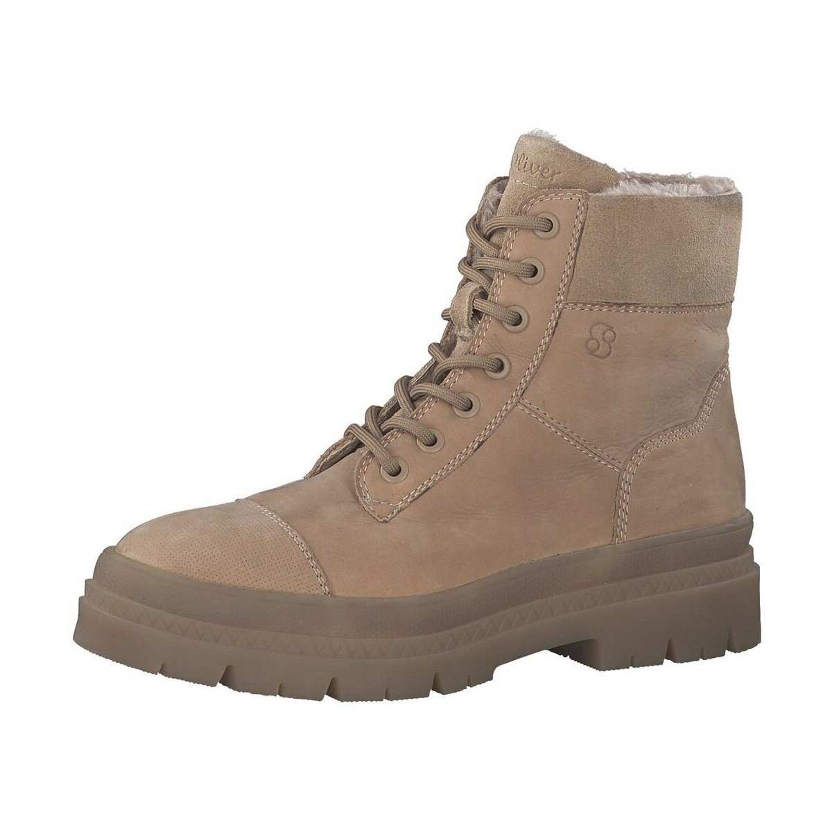S.Oliver Pantofi Winterstiefel Aus Leder