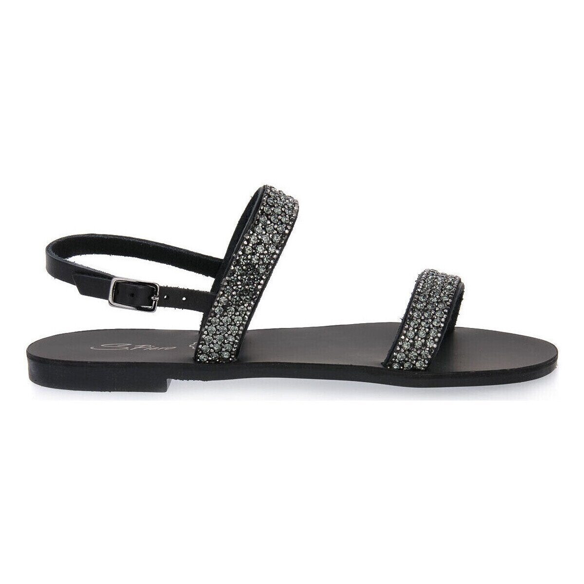 S.piero Pantofi BLACK TR SOLE