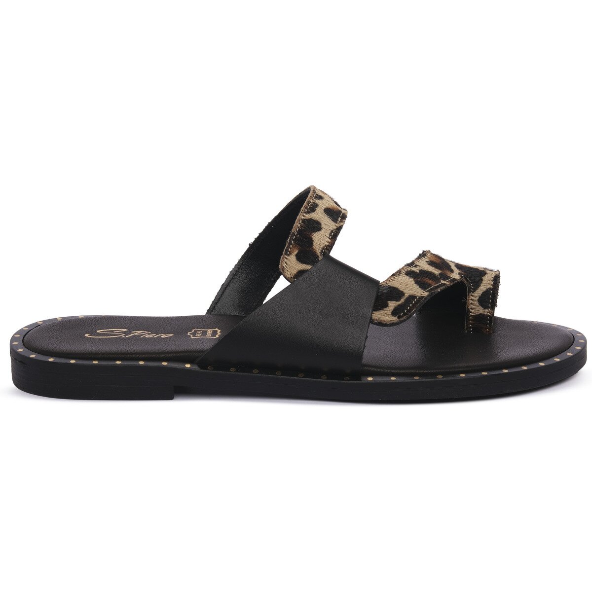 S.piero Pantofi PONY LEOPARD