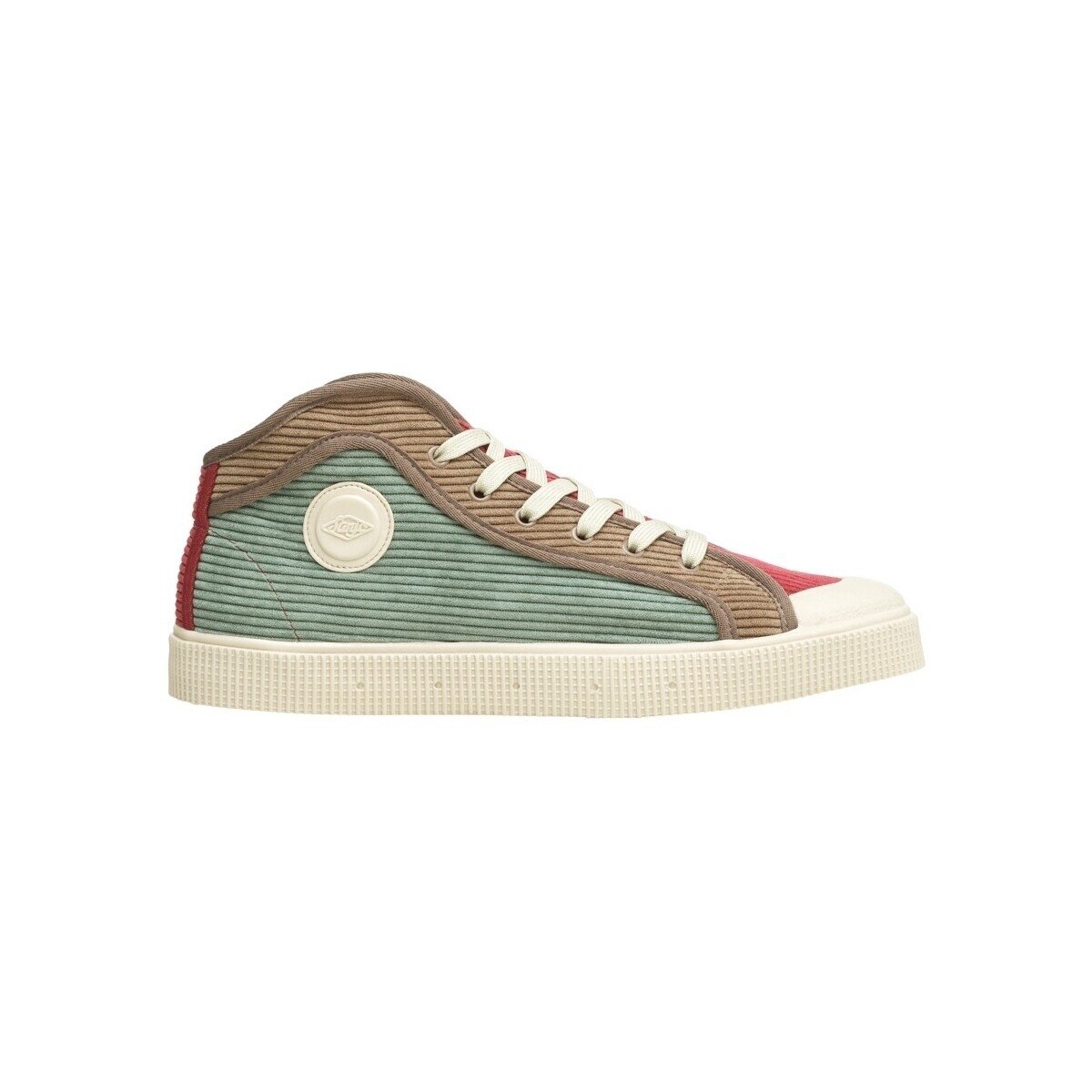 Sanjo Pantofi K100 Bombazine Sneakers - Moss Multicolor