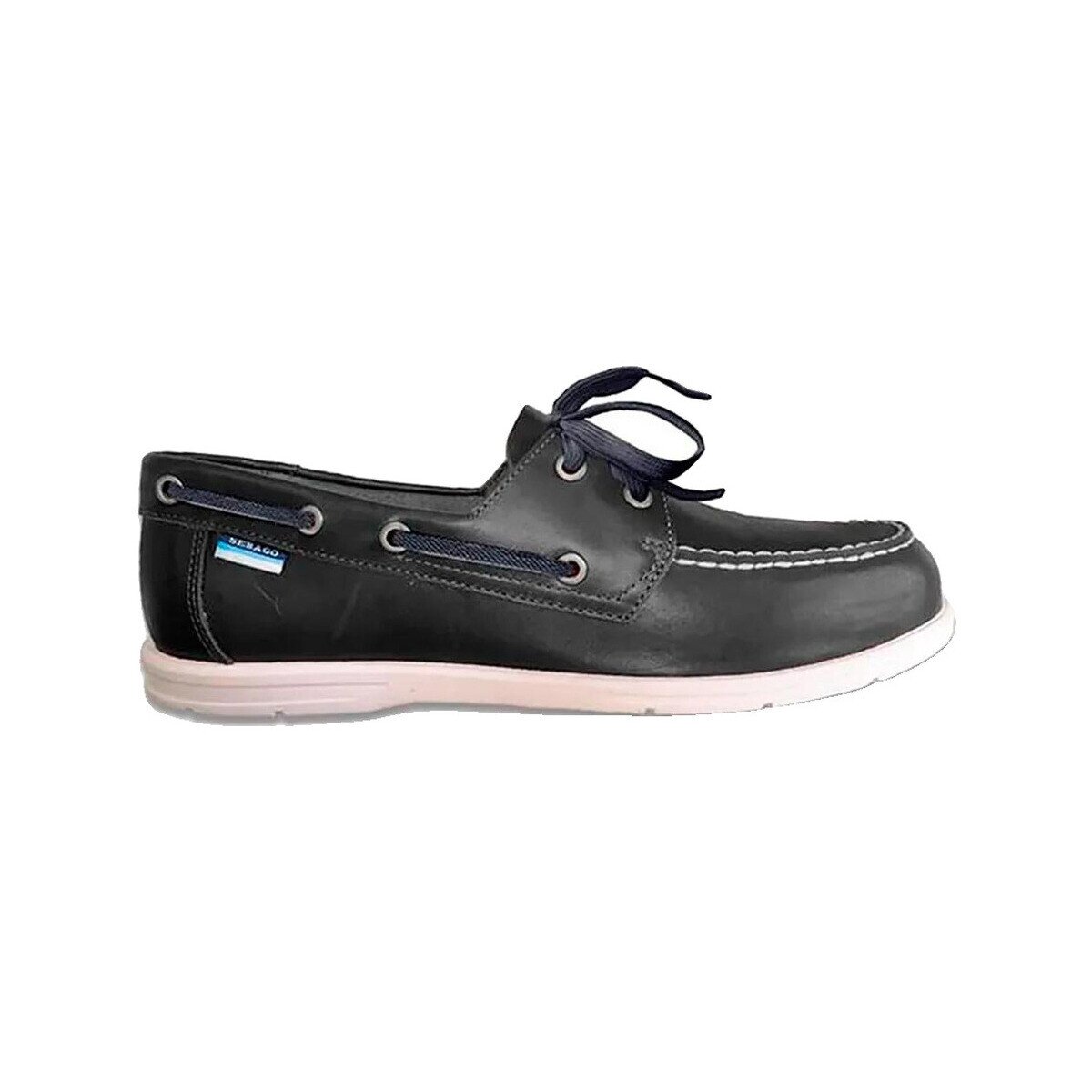 Sebago Pantofi Chaussures de pont Meridian cuir pleine fleur