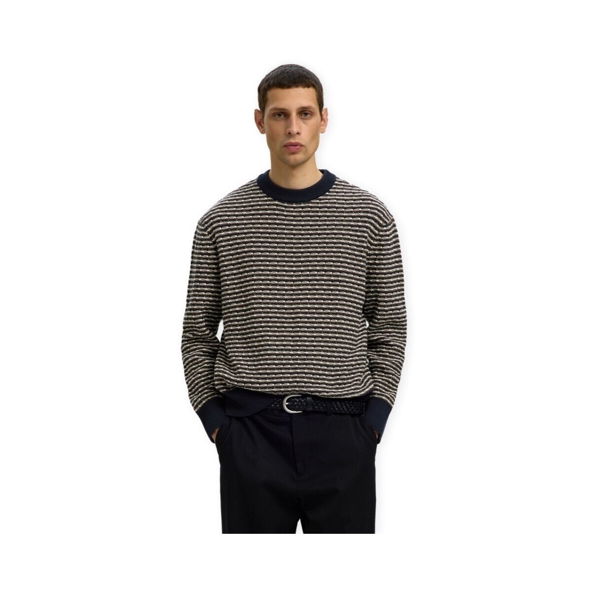 Selected Îmbracaminte Darrel Knit - Sky Captain/Turskish