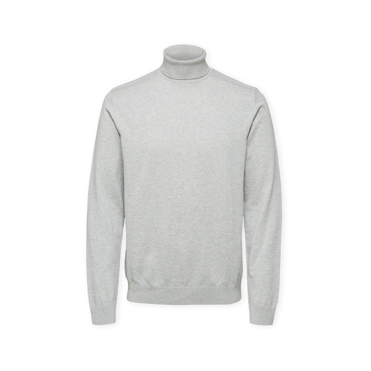 Selected Îmbracaminte Noos Berg Roll Neck Knit - Light Grey Melange
