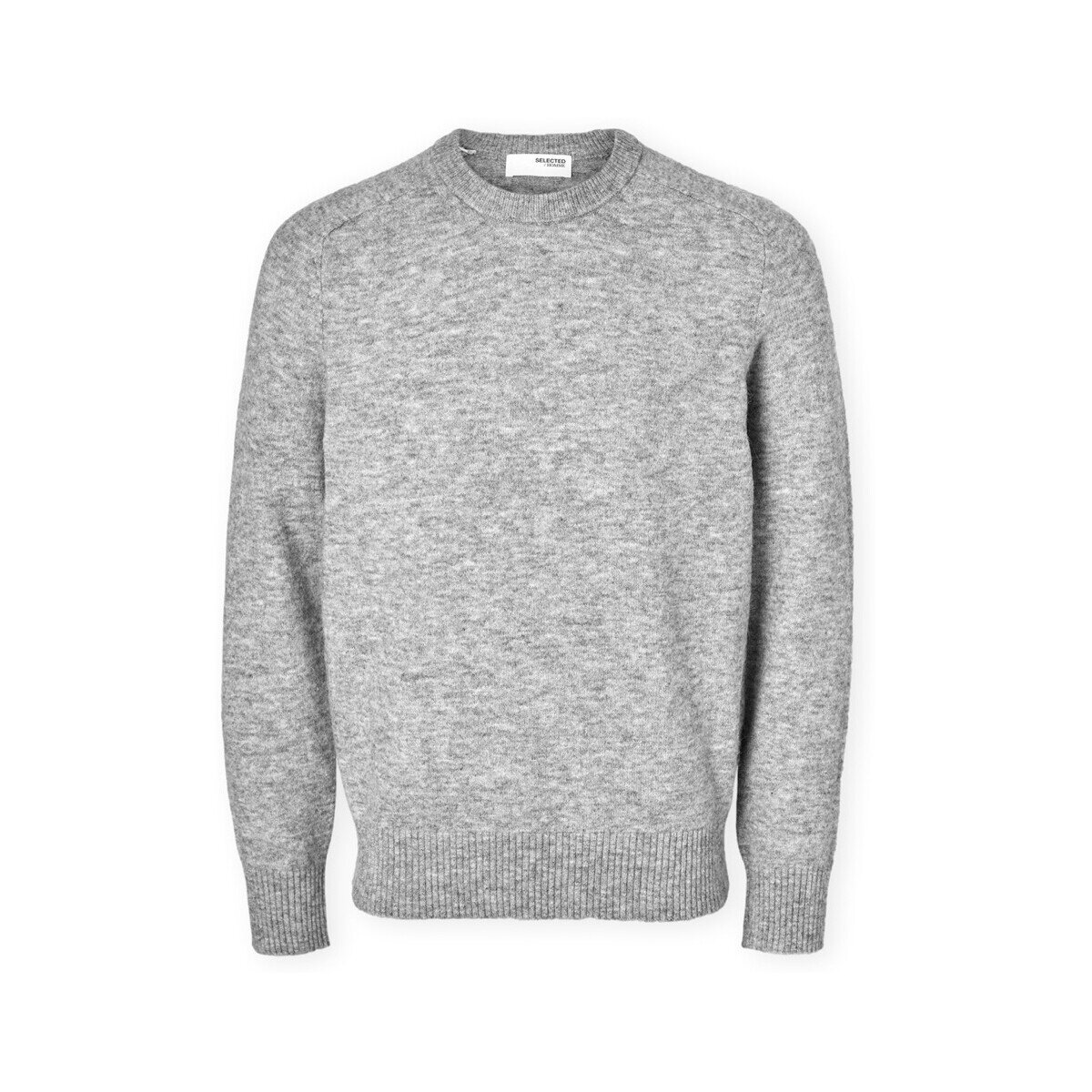 Selected Îmbracaminte Noos Rai Knit - Light Grey Melange