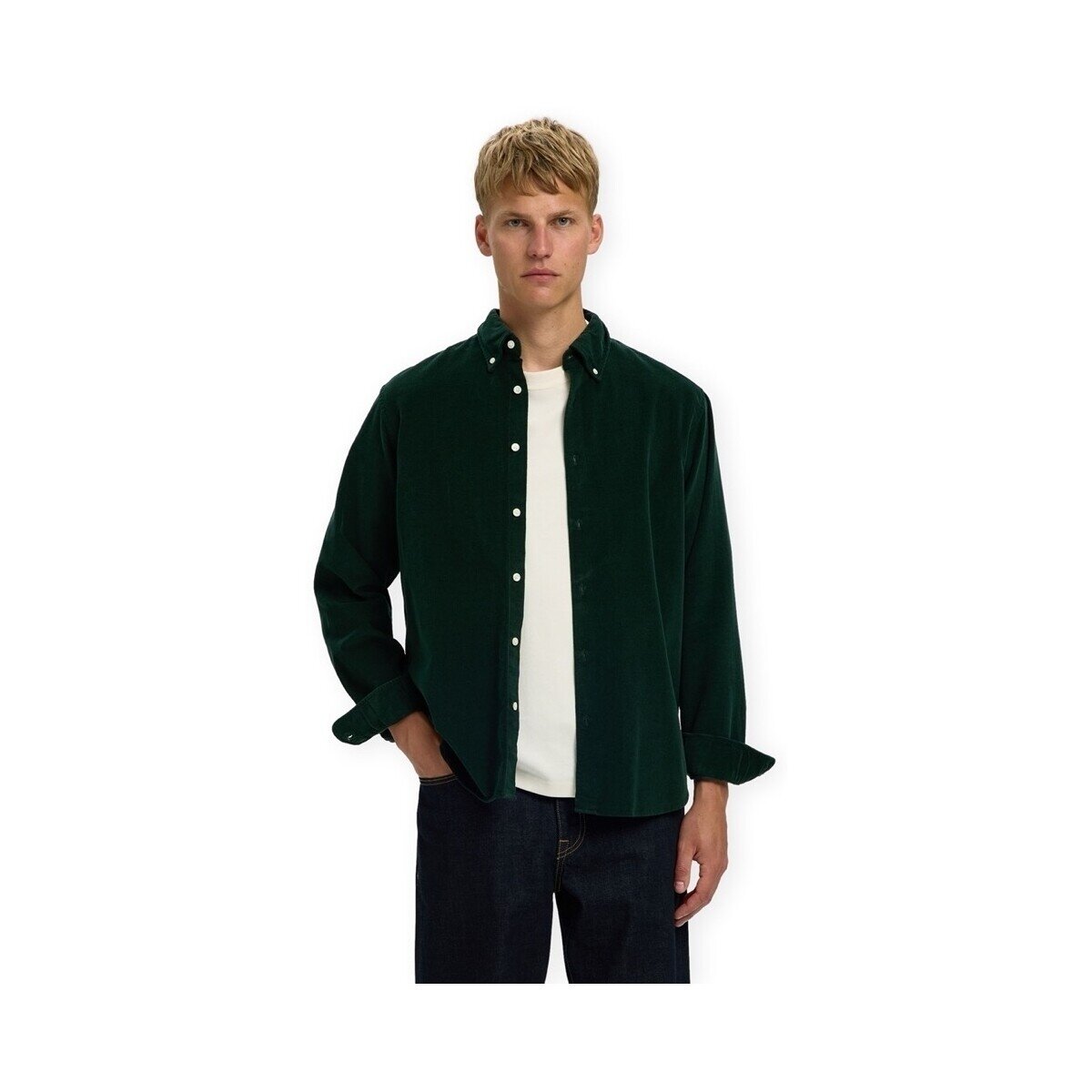 Selected Îmbracaminte Noos RegCole Danni Shirt - Pine Grove