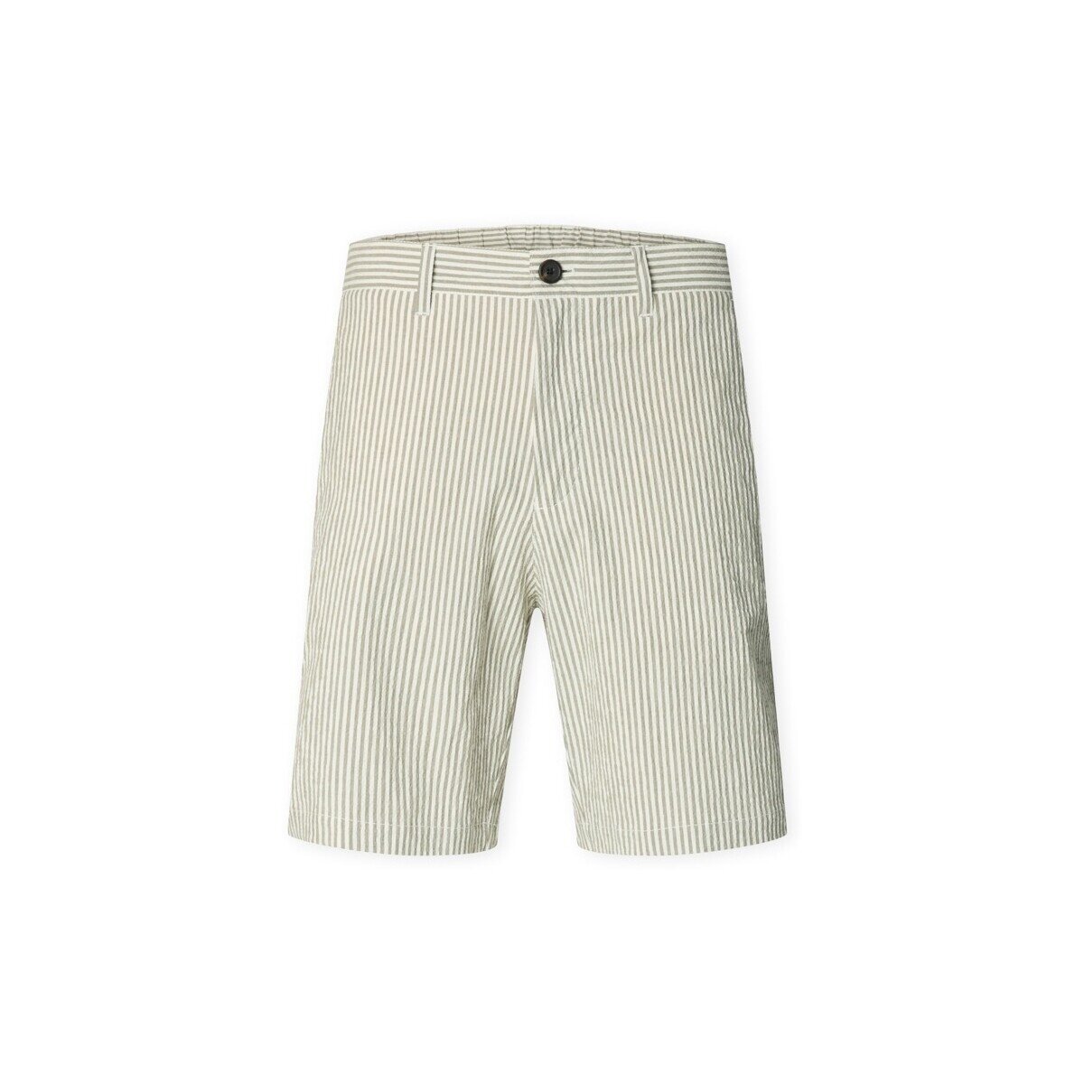 Selected Îmbracaminte Noos Regular-Karl Shorts - Deep Lichen Green/Egret