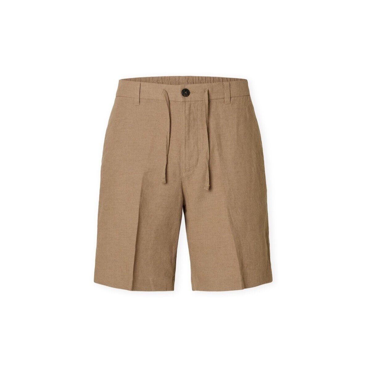 Selected Îmbracaminte Noos Regular-Leroy Linen Shorts - Caribou