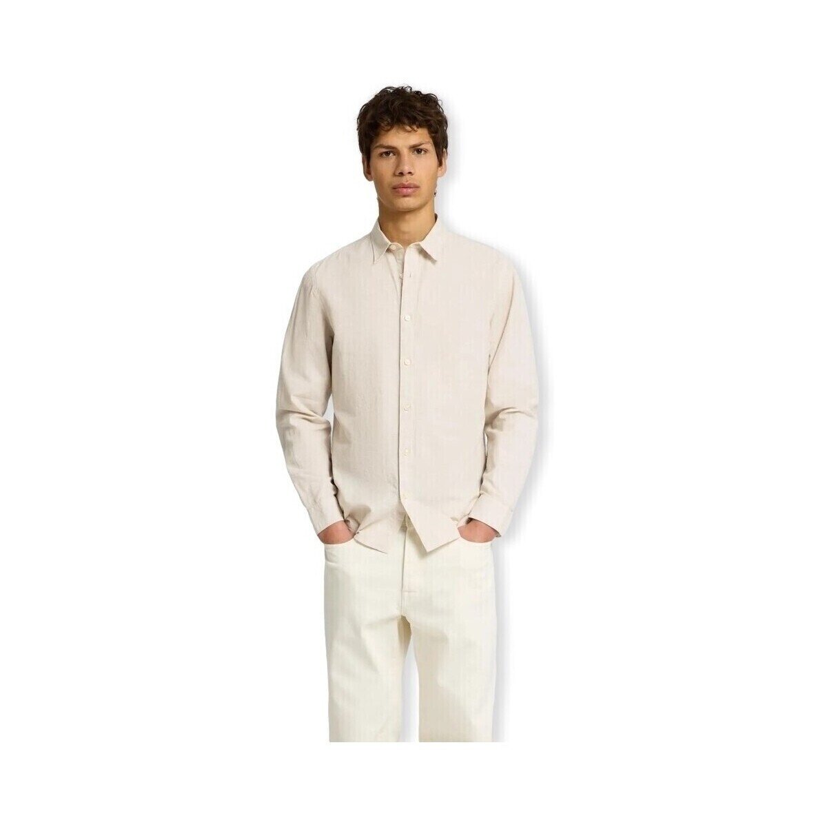 Selected Îmbracaminte Noos Slim-Sun Shirt - Pure Cashmere