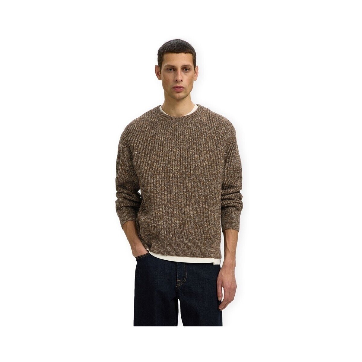 Selected Îmbracaminte Noos Tilum Knit - Turkish Coffee/Turkish