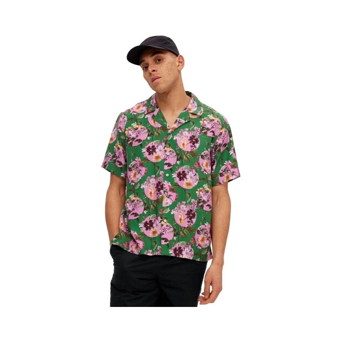 Selected Îmbracaminte Relax Liam Shirt - Jolly Green
