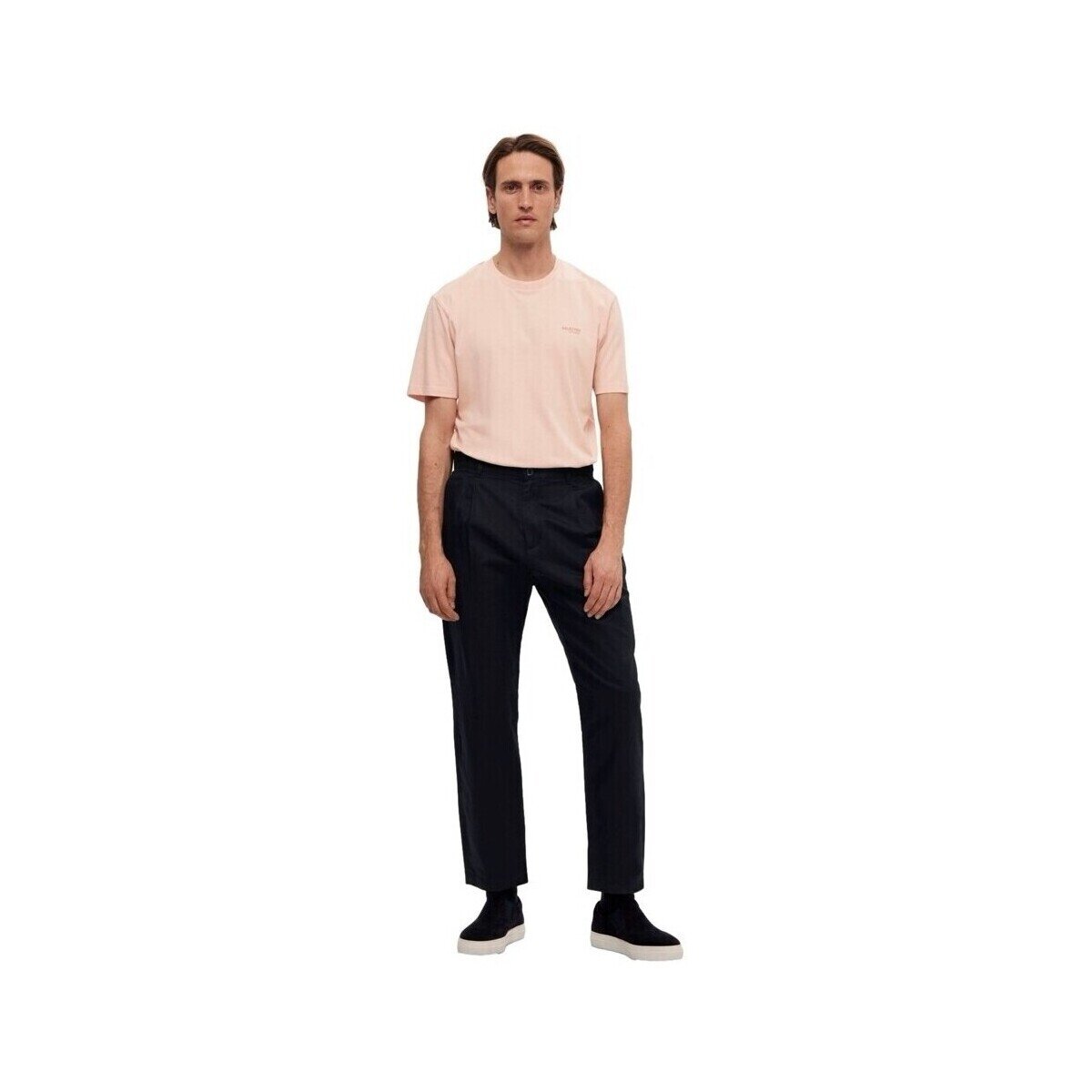 Selected Îmbracaminte Relaxed Jones Linen - Black