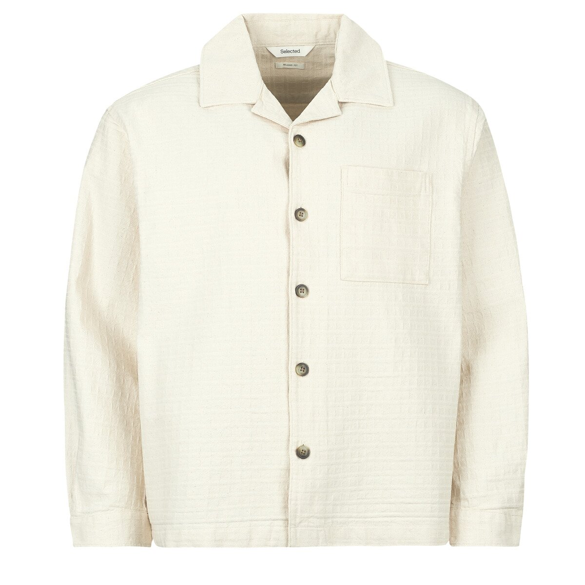 Selected Îmbracaminte SLHRLXRAY UNDYED OVERSHIRT