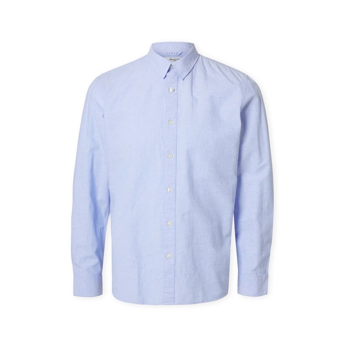 Selected Îmbracaminte Slimsun L/S Shirt - Cashmere Blue