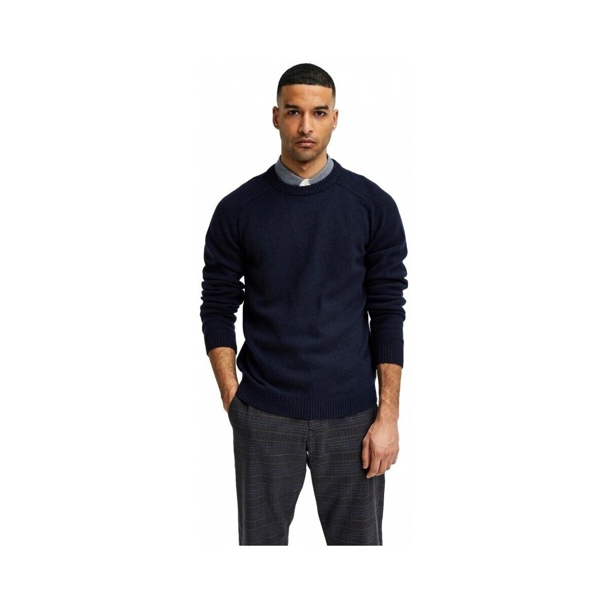 Selected Îmbracaminte Wool Jumper New Coban - Sky Captain Kelp
