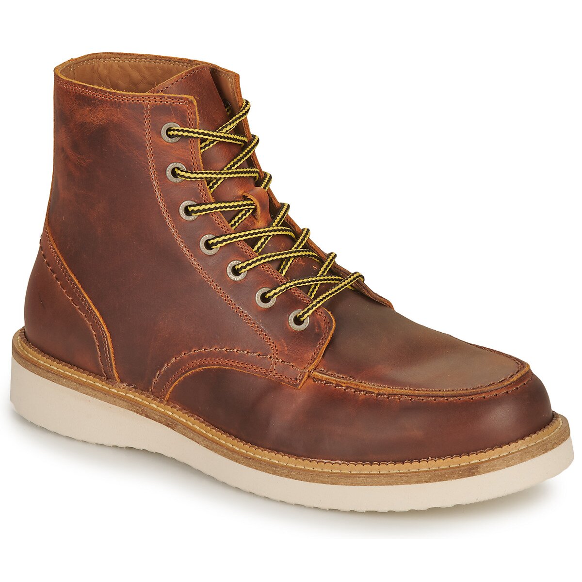Selected Pantofi SLHTEO NEW LEATHER MOC-TOE BOOT
