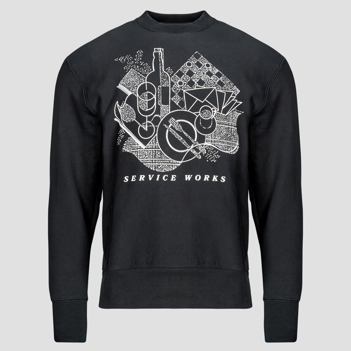 Service Works Îmbracaminte FREQUENT FLYER CREWNECK