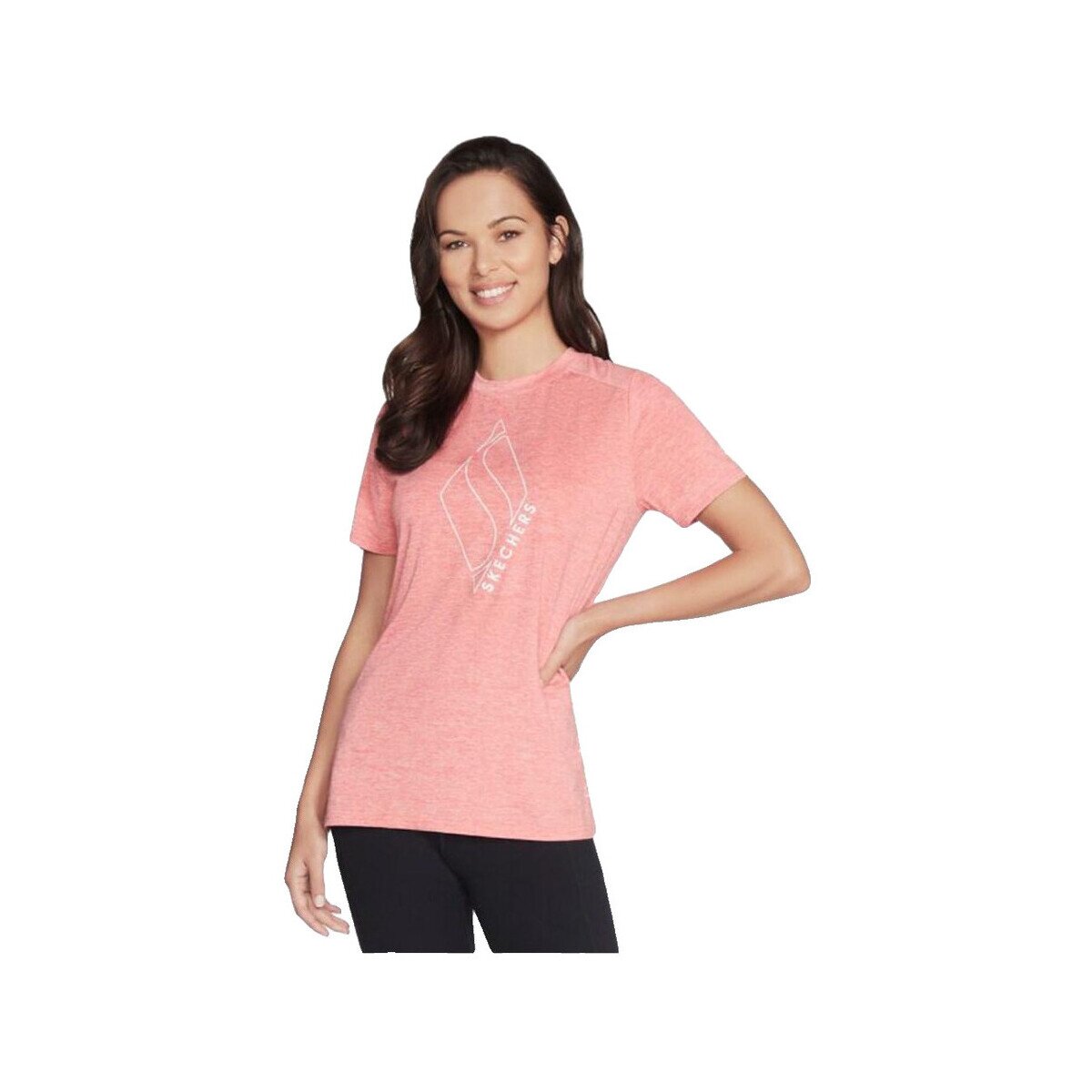 Skechers Îmbracaminte T-shirt Diamond Blissful Tee coton