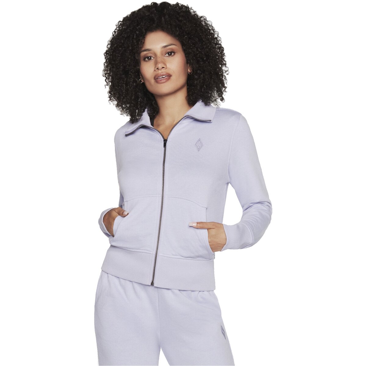 Skechers Îmbracaminte The Hoodless Hoodie Diamond Jacket