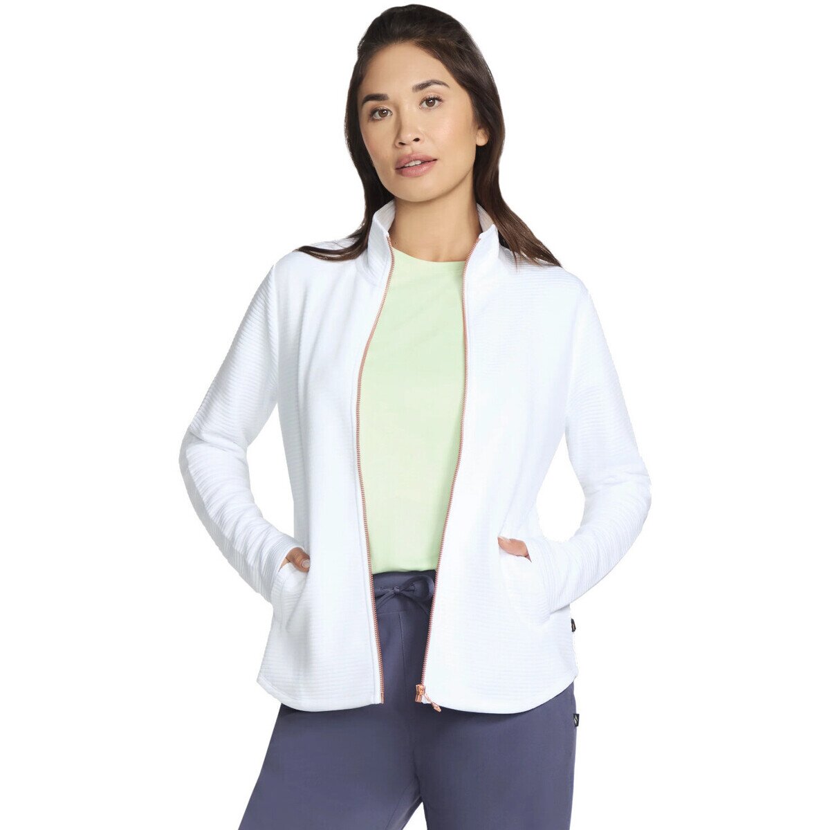 Skechers Îmbracaminte The Hoodless Hoodie GoWalk Shine Jacket