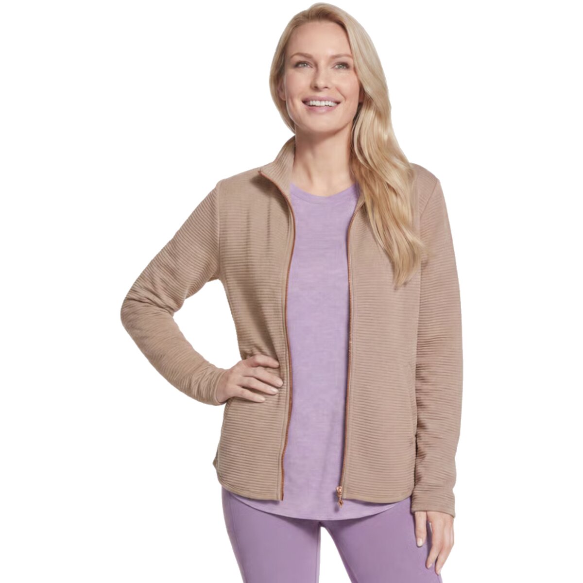 Skechers Îmbracaminte The Hoodless Hoodie GoWalk Shine Jacket