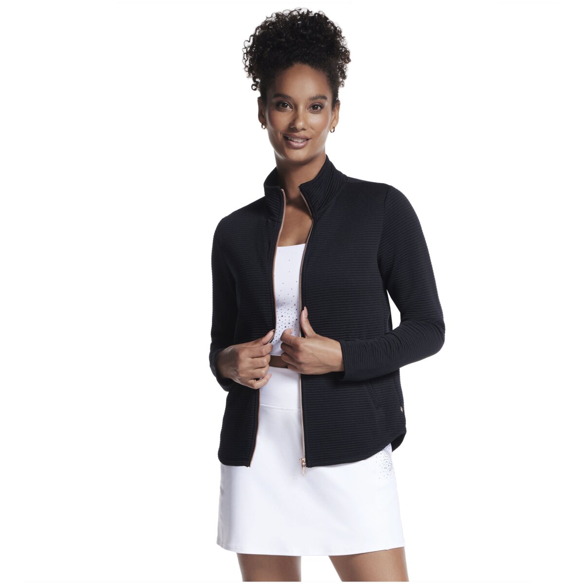 Skechers Îmbracaminte The Hoodless Hoodie GoWalk Shine Jacket