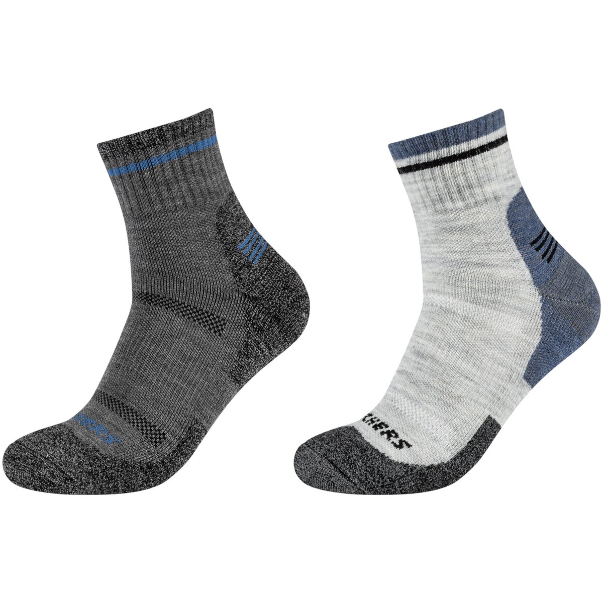 Skechers Lenjerie intimă 2PPK Men Trail Wool Quarter Socks