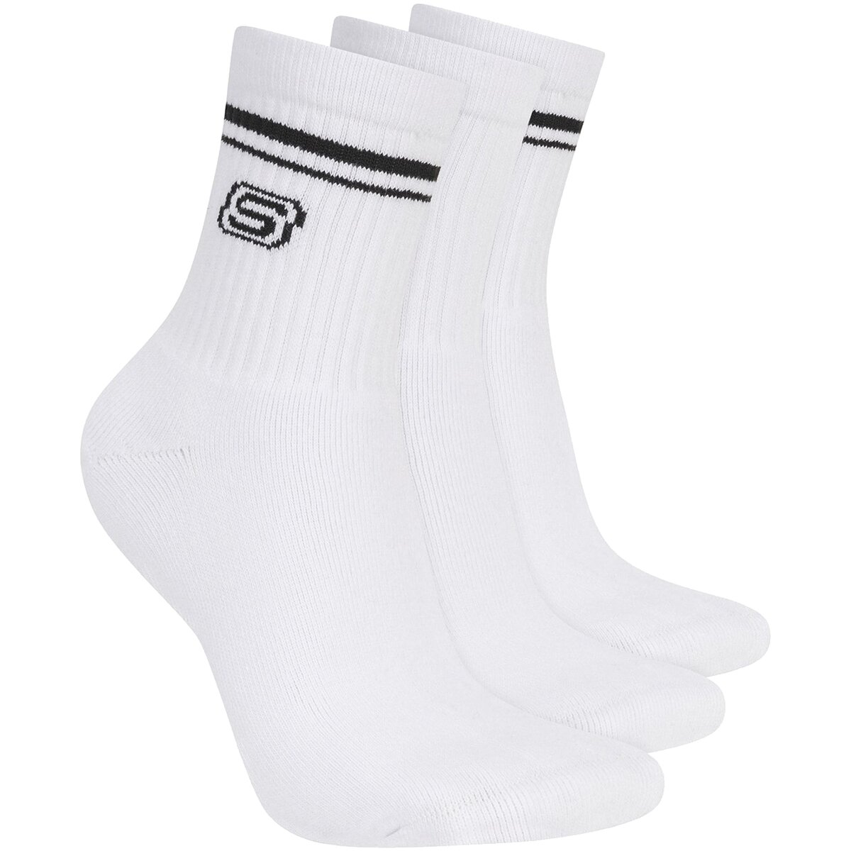 Skechers Lenjerie intimă 3pk Wpk Wmn Ls Low Crew