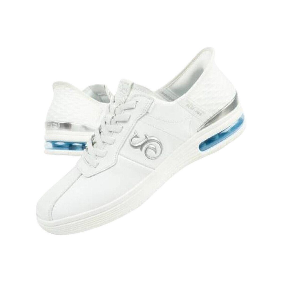 Skechers Pantofi Baskets 251027/WHT cuir écologique