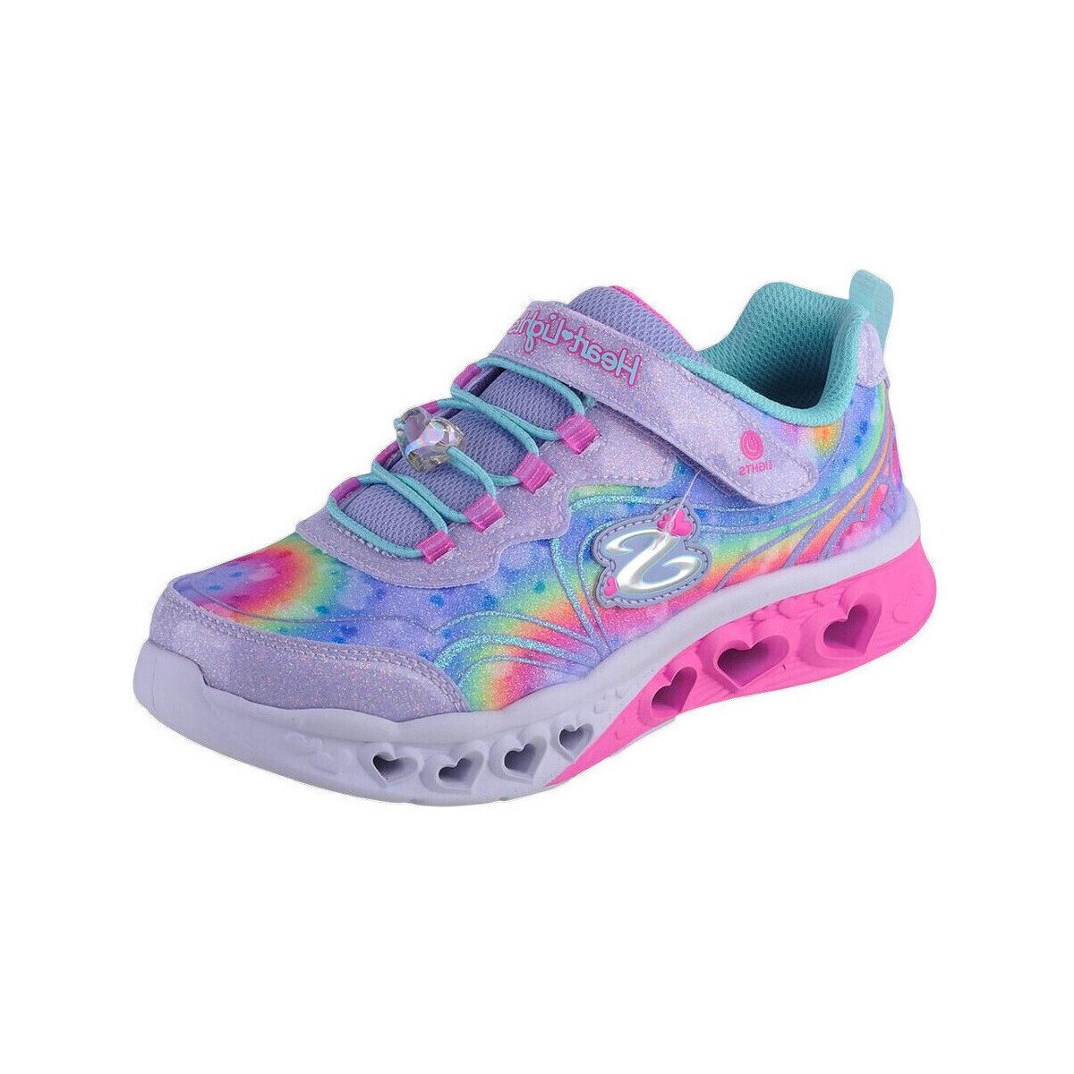 Skechers Pantofi Baskets Flutter Heart Lights tige en synthétique