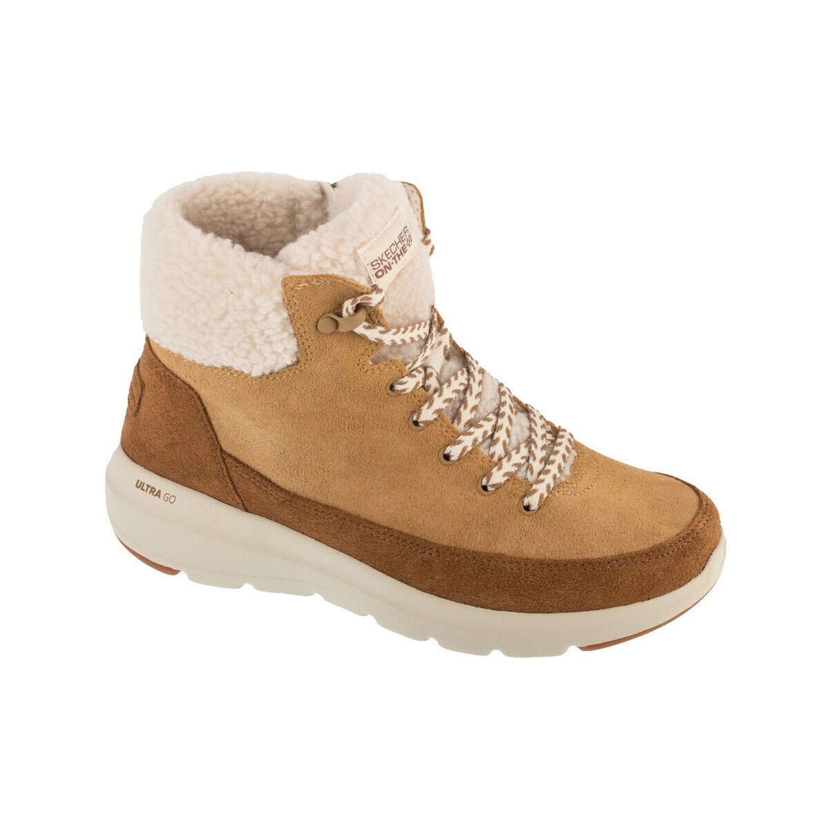 Skechers Pantofi Bottines glacial ultra autumn days daim