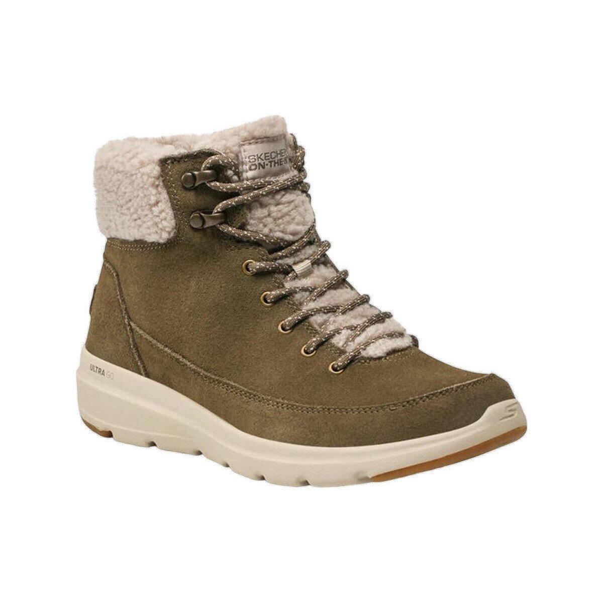 Skechers Pantofi Bottines Glacial Ultra Woodlands en suède