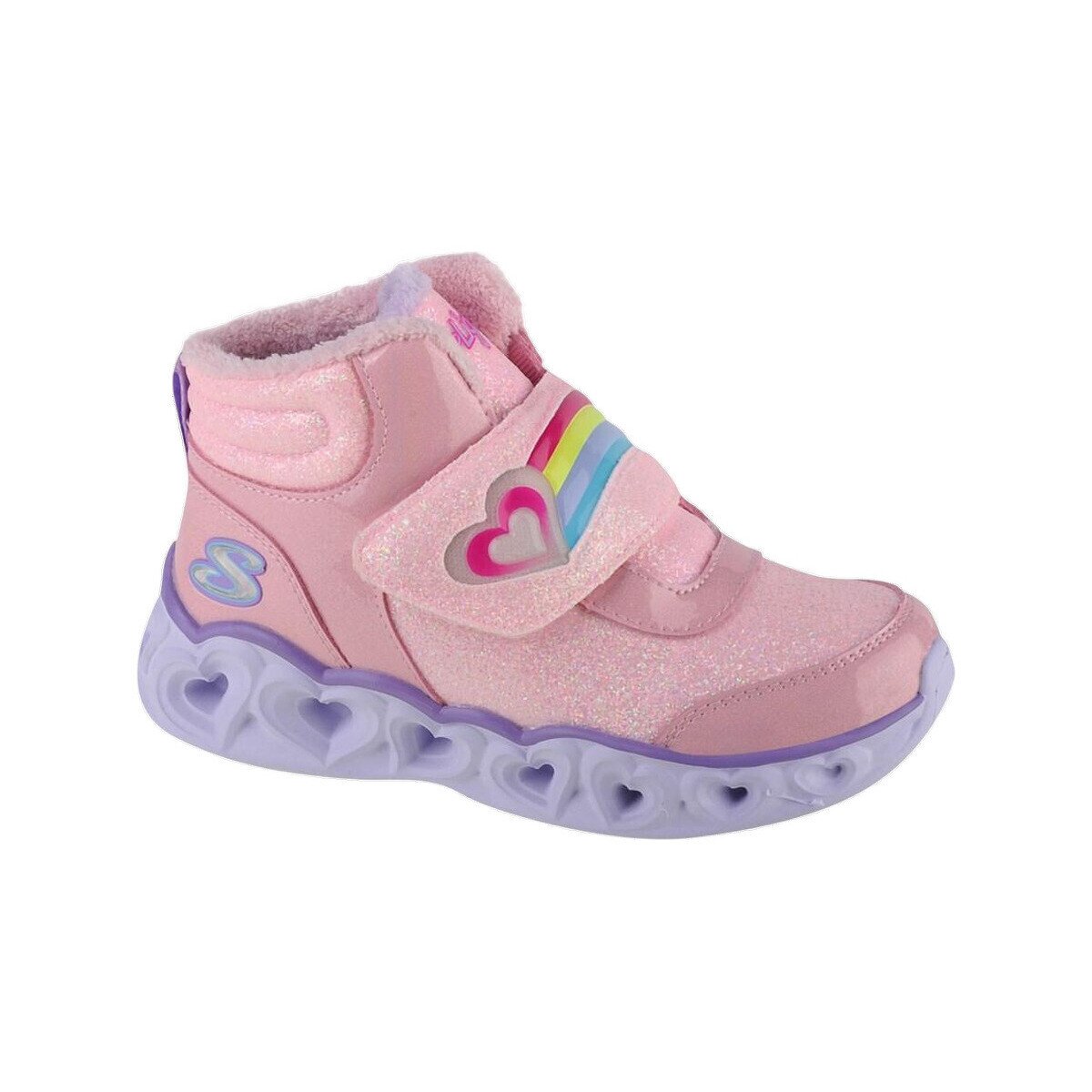 Skechers Pantofi Bottines Heart Lights - Brilliant Rainbow synthétique