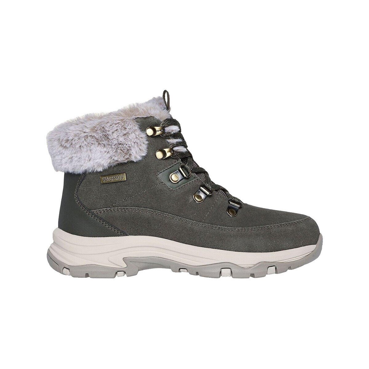 Skechers Pantofi Bottines Trego Snow Worries cuir