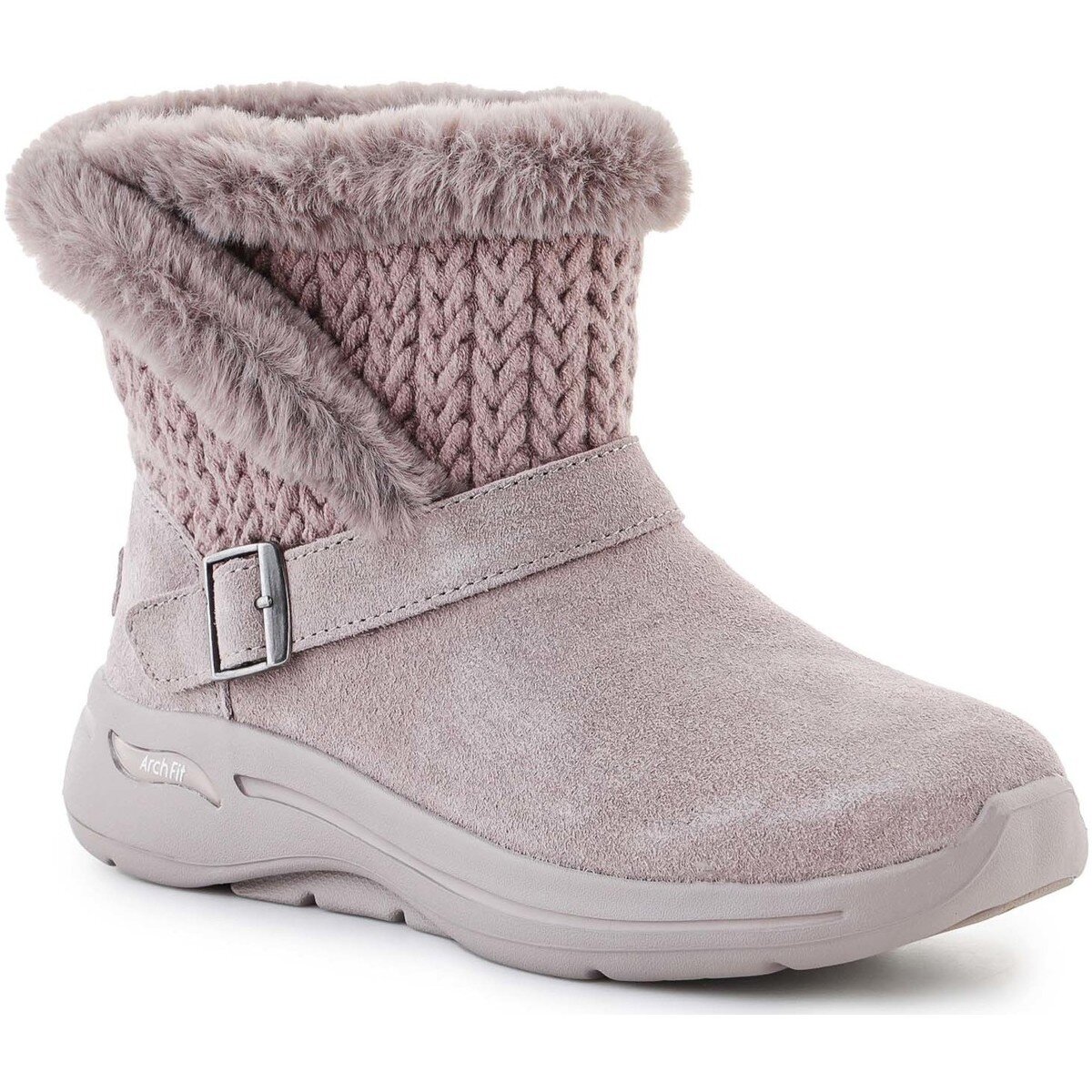 Skechers Pantofi Go Walk Arch Fit Boot True Embrace 144422-DKTP