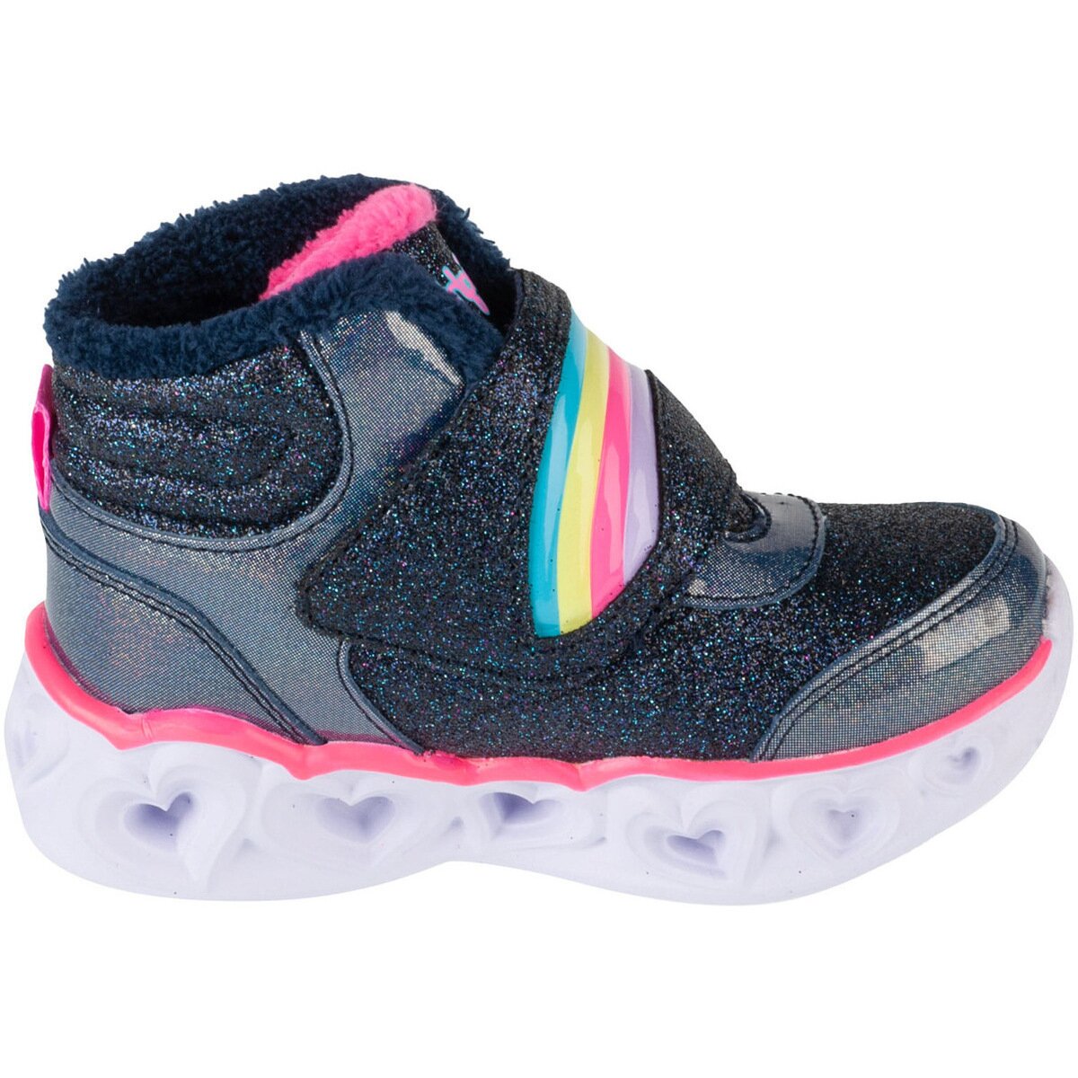 Skechers Pantofi Heart Lights - Brilliant Rainbow