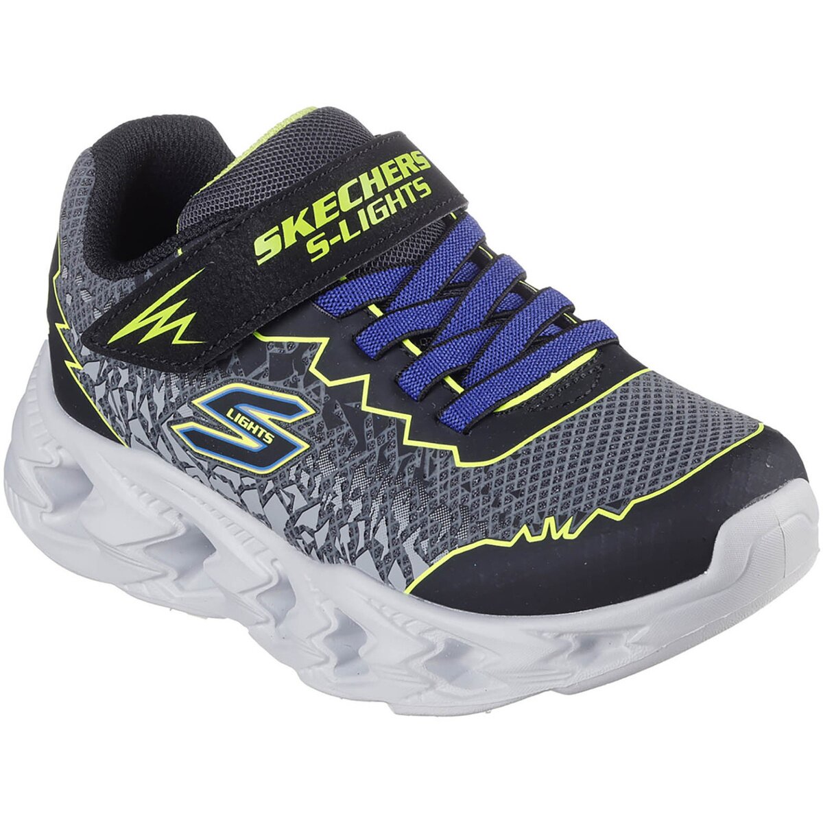 Skechers Pantofi S Lights Vortex 2.0 Zorento 400603L-BKYL Black/Yellow