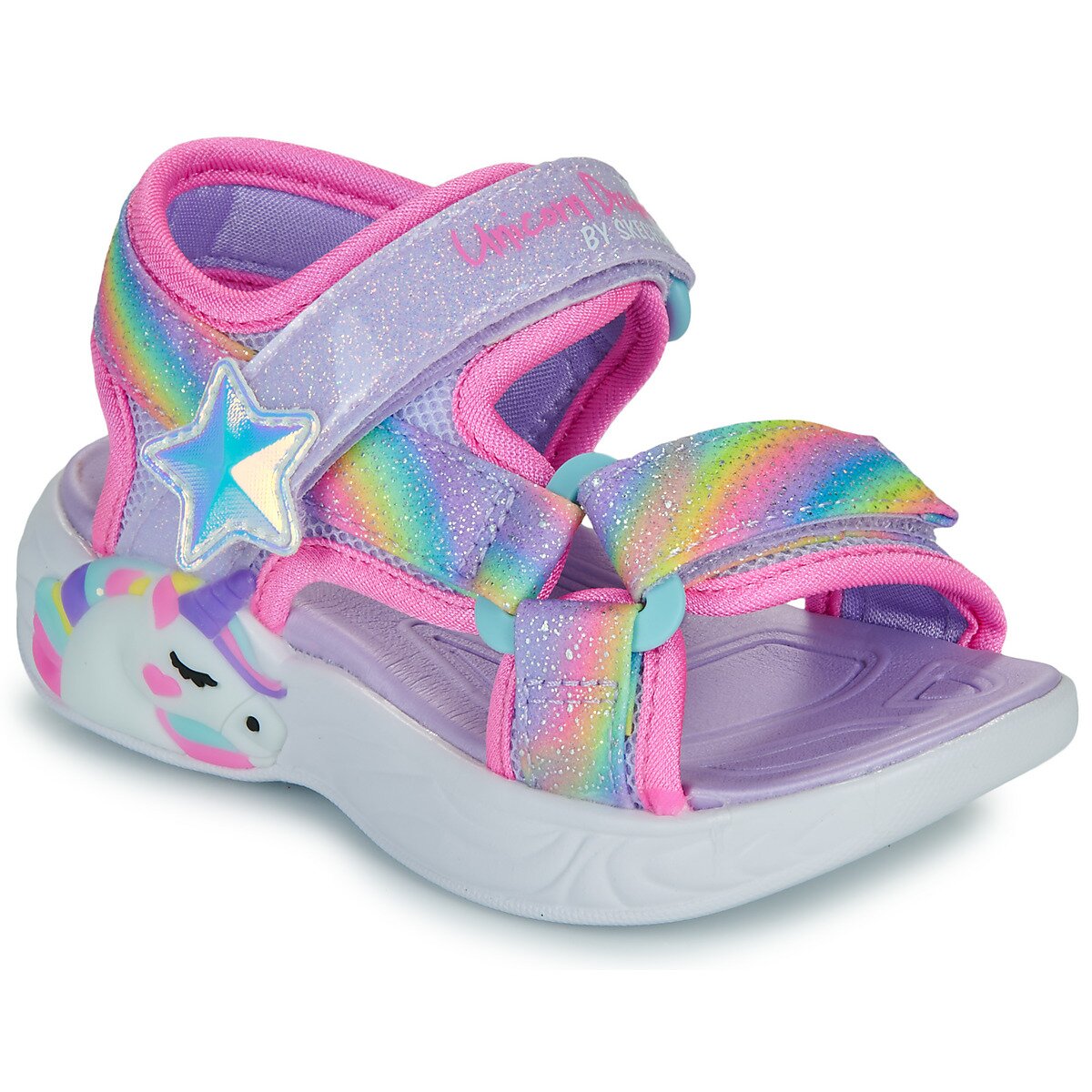 Skechers Pantofi SANDALE LUMINEUSE UNICORN DREAMS