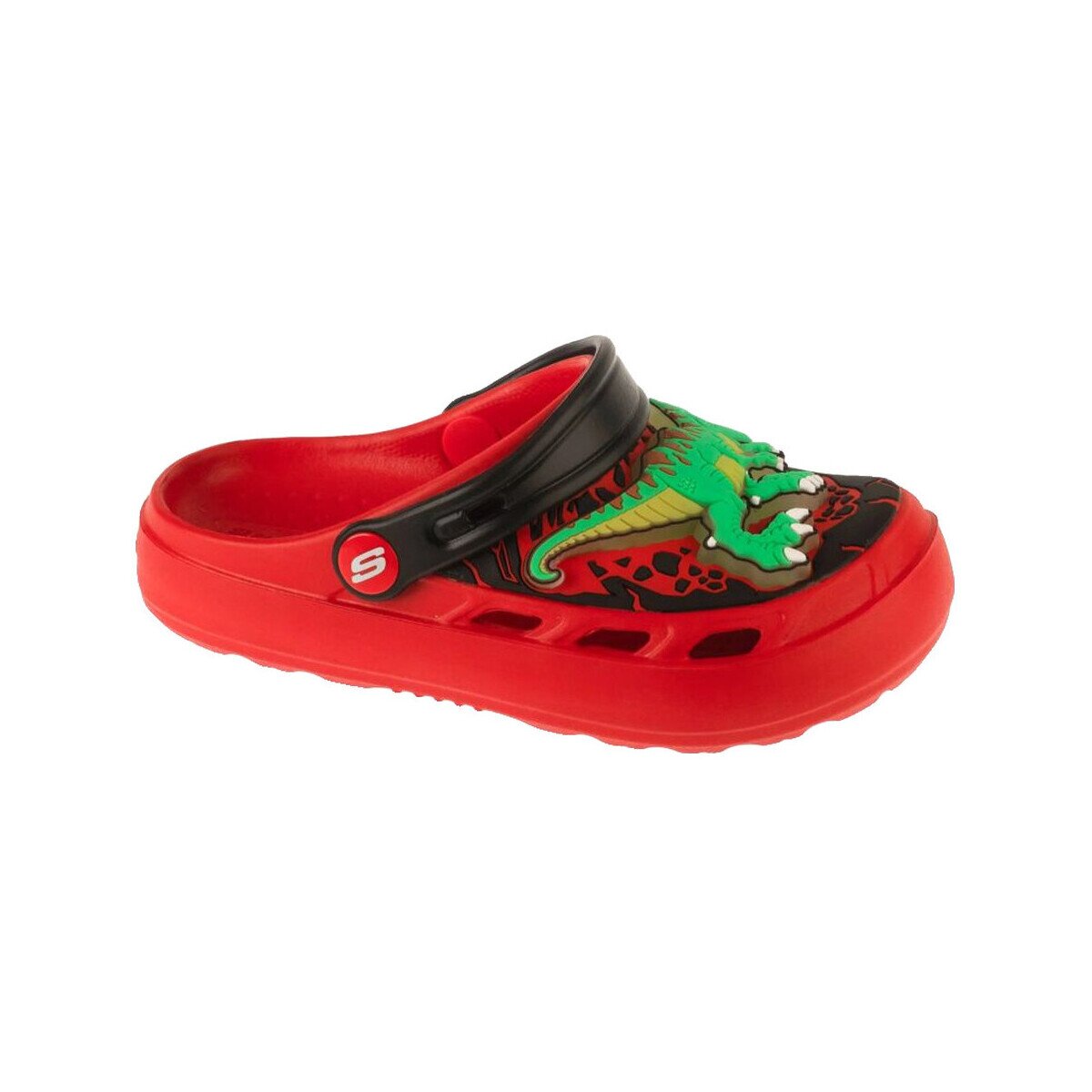 Skechers Pantofi Sandales foamies: swifters - t-rex-brights rouge