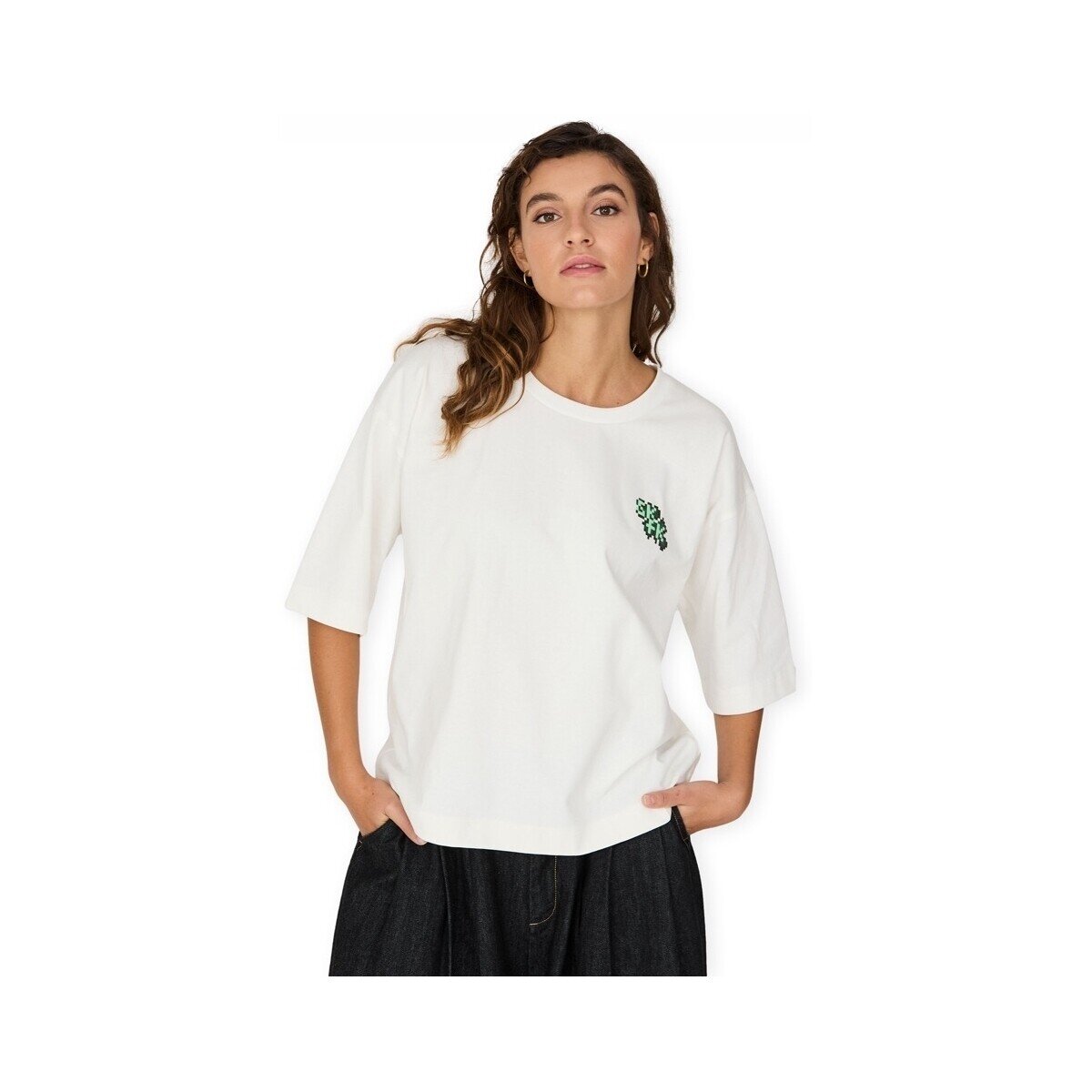 Skfk Îmbracaminte Lariz Shirt - White