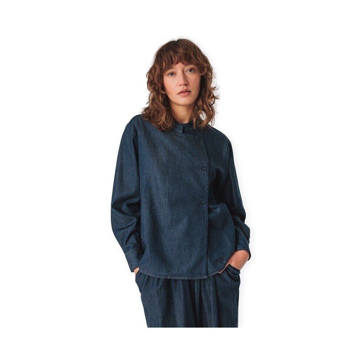 Skfk Îmbracaminte Shirt Lantz-Gots - Raw Denim