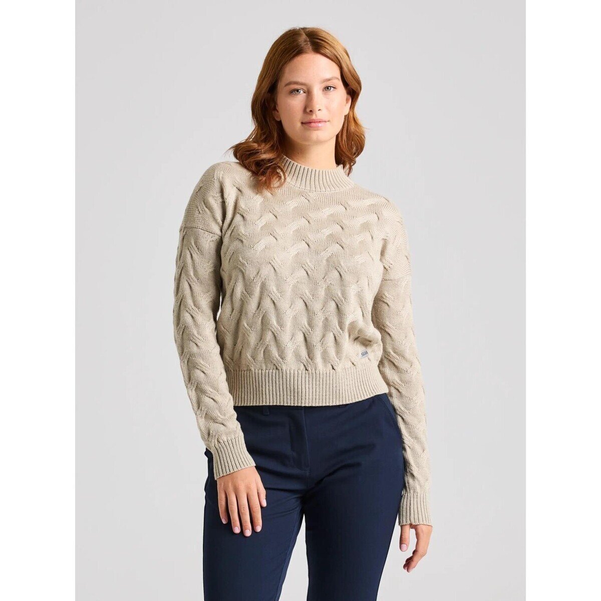 Slam Îmbracaminte Seawool Ws Cable Jumper