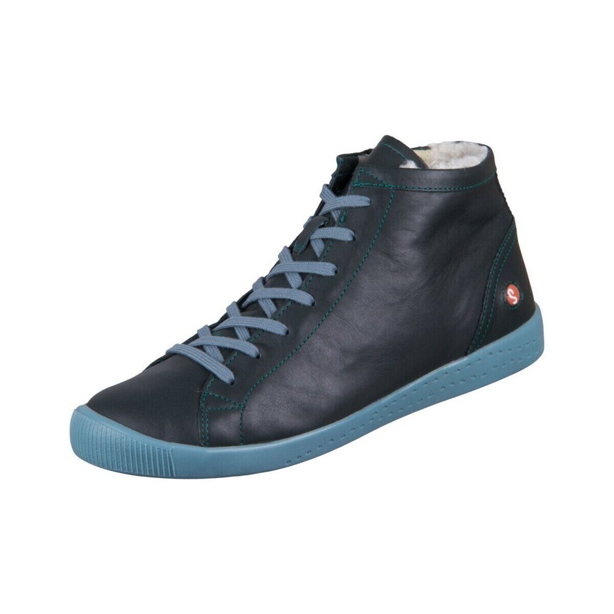 Softinos Pantofi Ibbi Forest Wollfutter