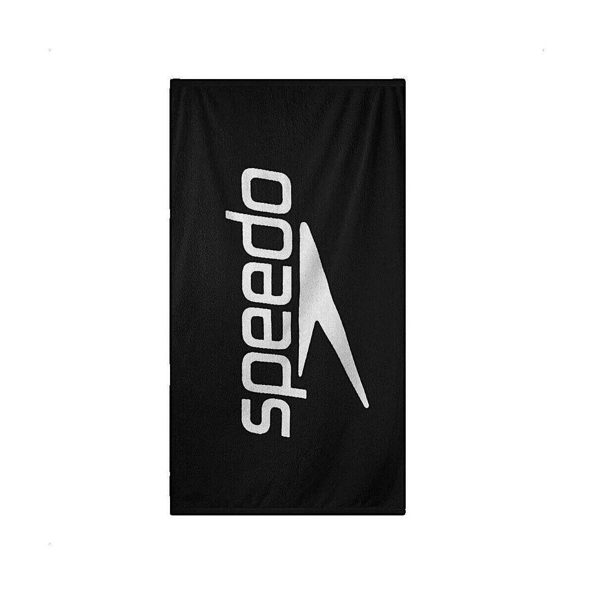 Speedo Îmbracaminte Serviette de sport Logo élégante noire et blanche