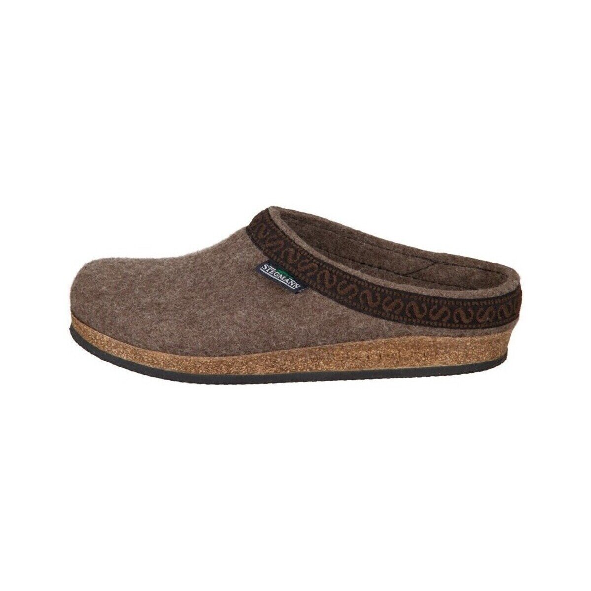 Stegmann Pantofi Brown Wollfilz