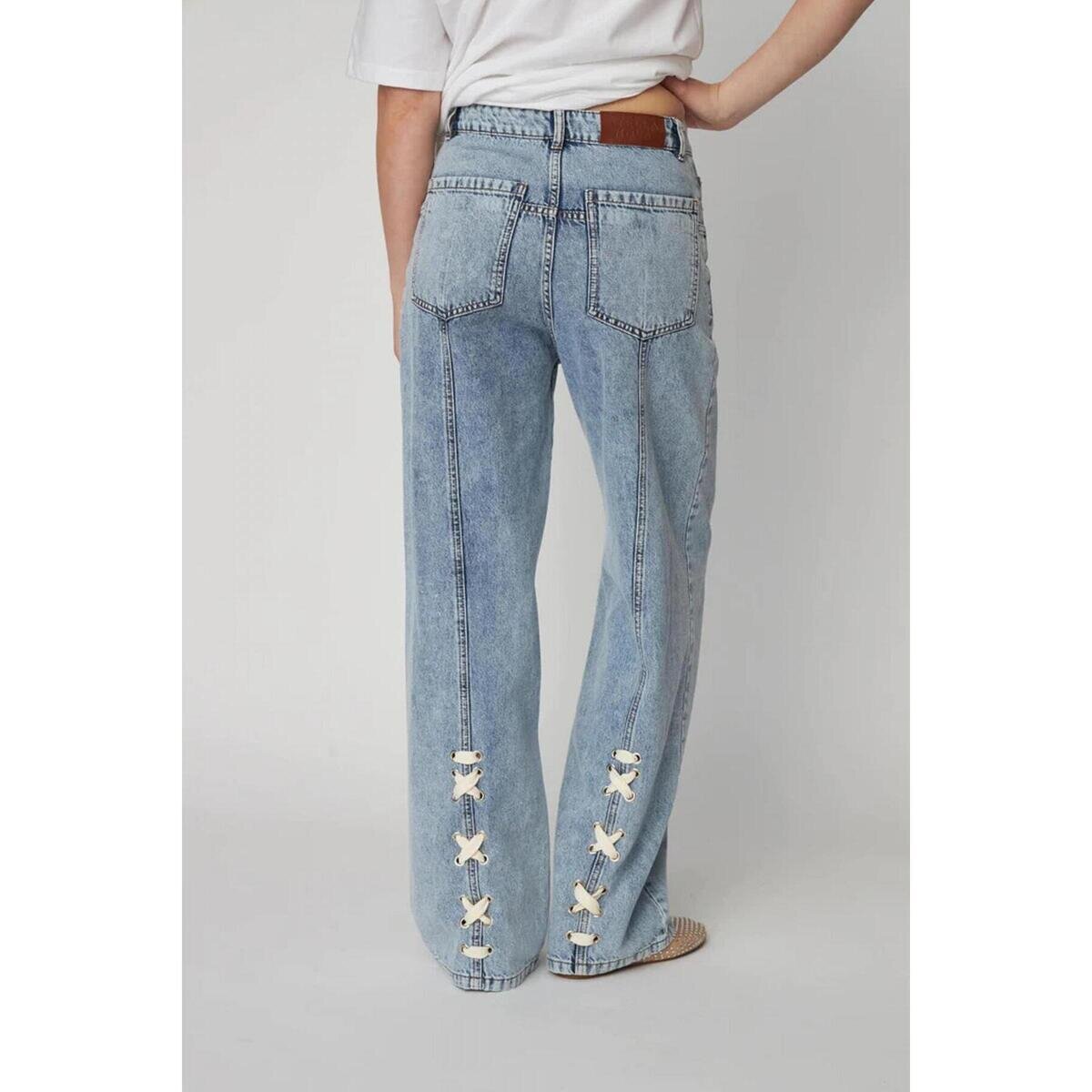 Stella Nova Îmbracaminte Moon Washed Denim Pants