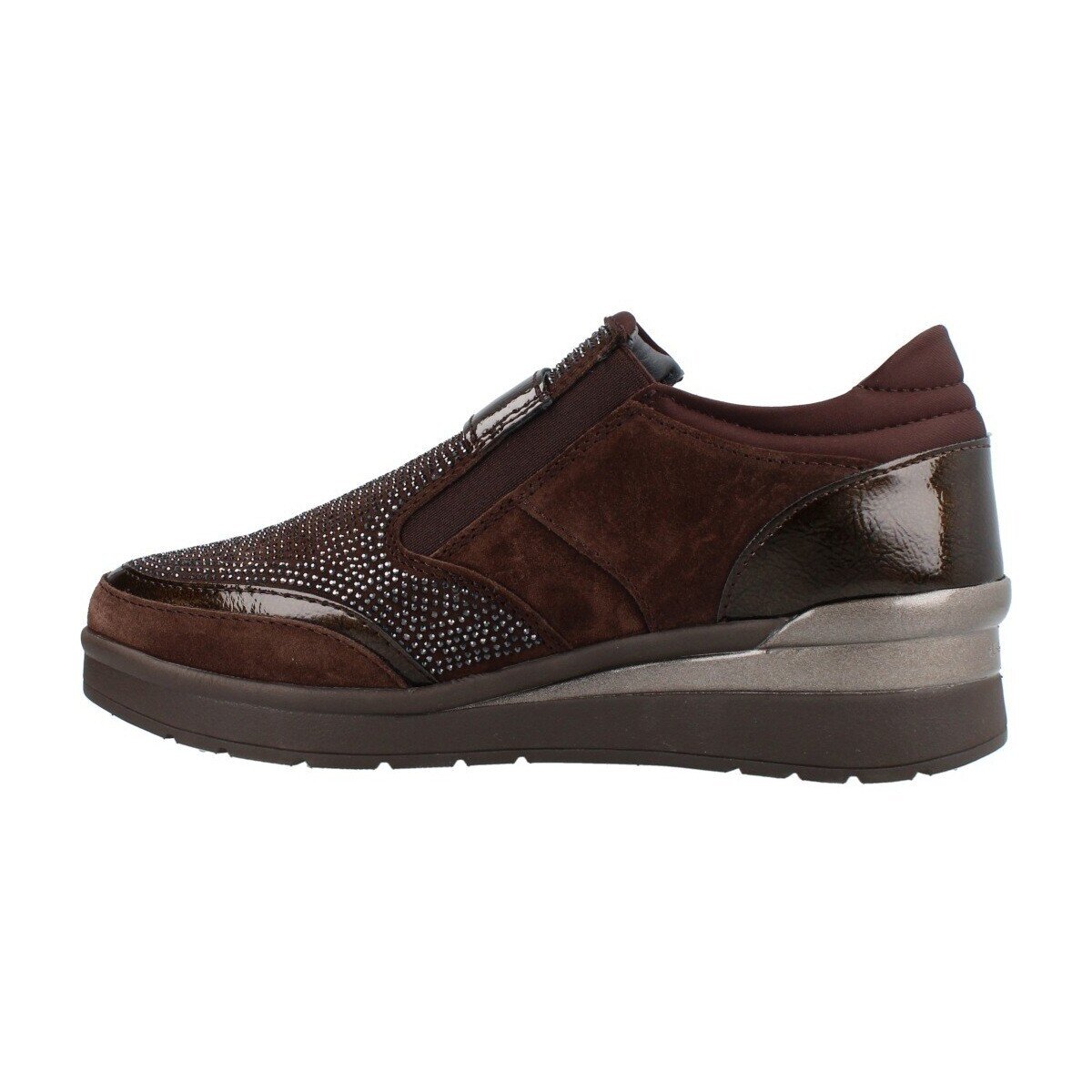 Stonefly Pantofi Velour/s. Patent