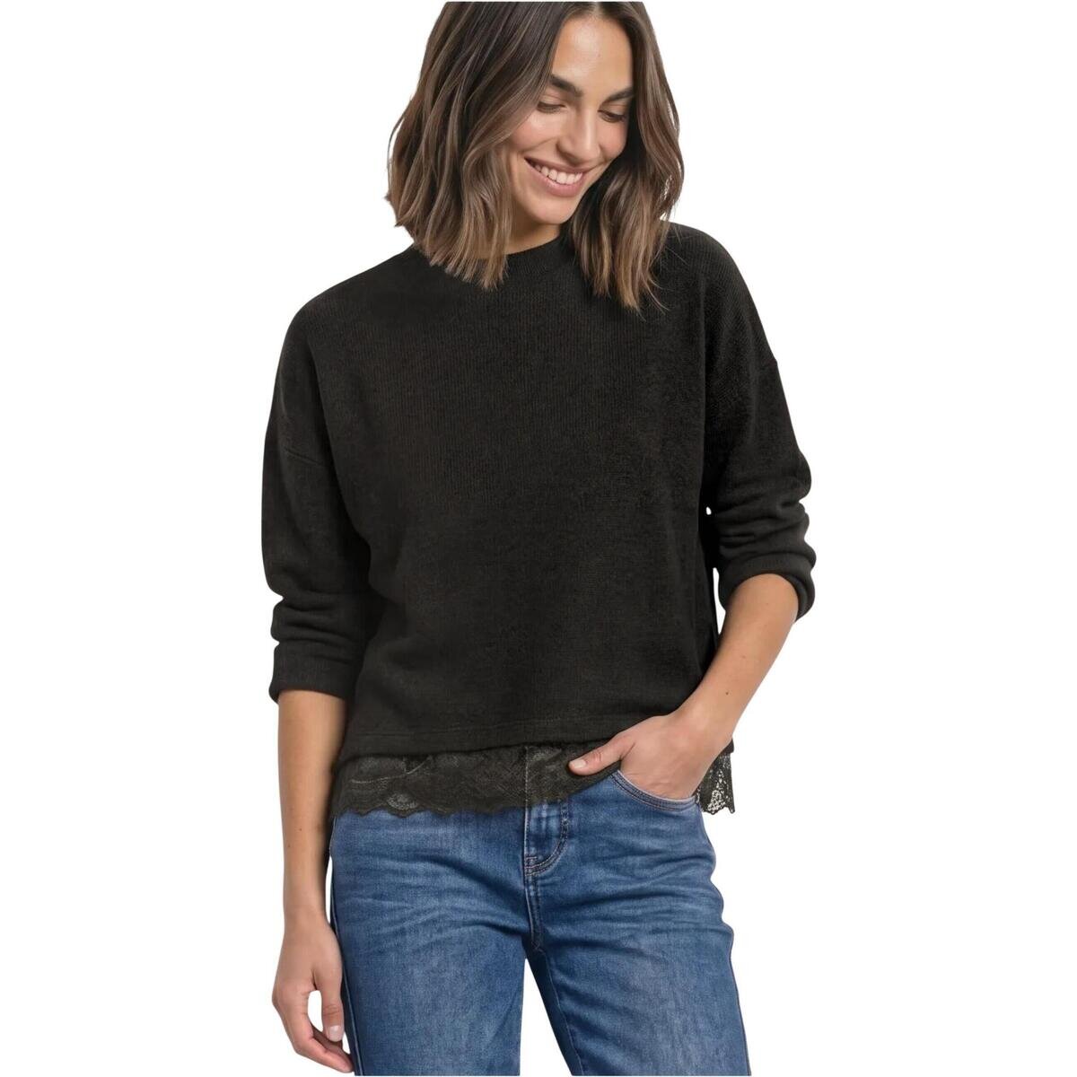 Street One Îmbracaminte LTD QR soft melange look shirtw.lace 326063