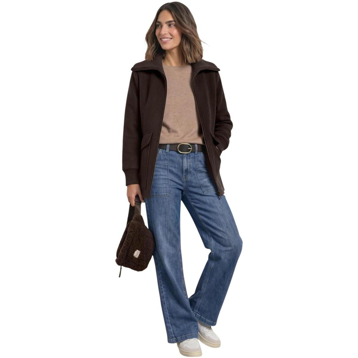 Street One Îmbracaminte LTD QR Wool Coat w. Knitted Stand Up 101595